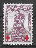 128*  Monument De Mérode - Faux - MNH** - Regommé - Idéal Pour Comparaison - LOOK!!!! - 1914-1915 Croix-Rouge