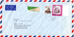 L79715 - Österreich - 1977 - S7,50 Schoenes Oesterreich MiF A LpBf WIEN -> Südwestafrika - Lettres & Documents