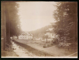 Fotografie Brück & Sohn Meissen, Ansicht Kipsdorf / Erzg., Blick Auf Das Kurhaus Schäfermühle  - Plaatsen