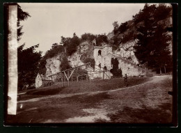 Fotografie Brück & Sohn Meissen, Ansicht Bad Lauterberg / Harz, Partie An Der Ruine Scharzfels  - Plaatsen