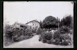 Fotografie Brück & Sohn Meissen, Ansicht Kamenz I. Sa., Partie In Den Anlagen Auf Dem Hutberg  - Orte