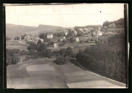 Fotografie Brück & Sohn Meissen, Ansicht Bärenfels / Erzg., Blick Auf Den Ort Mit Wohnhäusern  - Orte