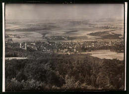 Fotografie Brück & Sohn Meissen, Ansicht Rochlitz I. Sa., Blick Vom Rochlitzer Berg Nach Der Stadt  - Plaatsen