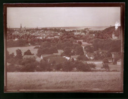 Fotografie Brück & Sohn Meissen, Ansicht Waldenburg I. Sa., Blick Auf Den Vorort Und Nach Der Stadt  - Orte