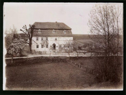 Fotografie Brück & Sohn Meissen, Ansicht Schmiedewalde, Blick Auf Den Gasthof Zu Schmiedewalde  - Plaatsen