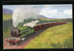 Fold Open Pc LNER 874, NB Section, Edinburgh Express, Englische Eisenbahn  - Trains