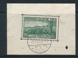 LUXEMBOURG PRIFIX BL 1A USED LUXEMBOURG 05.01.1923 LEGERES FROISURES - Blokken & Velletjes