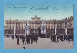 1105 SPAIN ESPAÑA MADRID PALACIO REAL RARE POSTCARD - Madrid