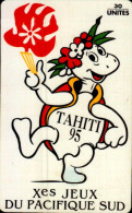 TELECARTE 30 Unites..TAHITI 95...XES JEUX DU PACIFIQUE SUD....PETIT TIRAGE - Polynésie Française