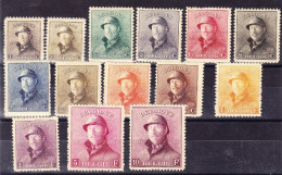 BELGIQUE COB 165/78 ** Sauf 175 *, 176 Et 177, Bon Centrage (+70%), COB: 2165 + (1015). - Unused Stamps