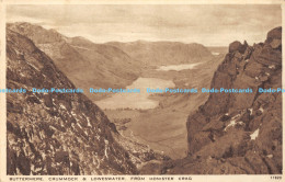 R174532 Buttermere. Crummock And Loweswater From Honister Crag. Salmon. 1948 - Monde