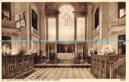 R175126 St. Martin In The Fields. The Altar And East Window. Photochrom - Monde