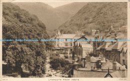 R175130 Lynmouth From Above. Tuck. 1950 - Monde