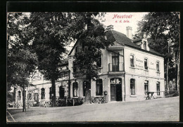 AK Neustadt An Der Orla, Gasthaus Zur Sachsenburg  - Neustadt / Orla