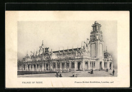 AK London, Franco-British Exhibition 1908, Palace Of Music  - Tentoonstellingen