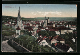 AK Esslingen A. N., Ansicht Mit Kirche  - Esslingen