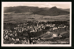 AK Hechingen, Burg Hohenzollern Vom Flugzeug Aus  - Hechingen