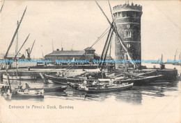 R174023 Entrance To Princis Dock. Bombay - Welt