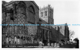 R174569 107. Norman Tower. 9yh North Porch. Christchurch Priory. RP - Welt