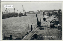 NANTES- LE QUAI DE LA FOSSE ET LA LOIRE - Nantes