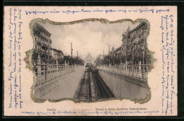 AK Berlin, Tunnel D. Electr. Hochbahn Nollendorfplatz  - Schoeneberg