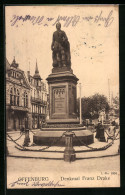 AK Offenburg, Denkmal Franz Drake  - Offenburg