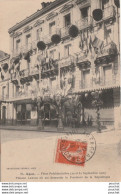  AGEN FETES PRESIDENTIELLES (29 ET 30 SEPTEMBRE 1906) MAISON LANNES OU EST DESCENDU LE PRESIDENT DE LA REPUBLIQUE  - Agen