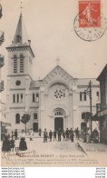 X3-92) LEVALLOIS - PERRET - EGLISE ST- JUSTIN - ( ANIMATION - HABITANTS )  - Levallois Perret