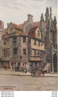 EDINBURGH , JOHN KNOX'S HOUSE 1931 - A. R. QUINTON  - ( 2 SCANS ) - Midlothian/ Edinburgh