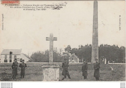 X9-56) PLOERMEL - COLONNE ELEVEE EN L'HONNEUR DES HEROS DU COMBATS DES TRENTE EN L'AN 1351 - ( 2 SCANS ) - Ploërmel