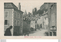 X10-15) MURAT (CANTAL) PLACE DU PLANOL  - ( ECONOMATS DU CENTRE - 2 SCANS )  - Murat