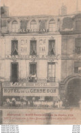 X11-33) BORDEAUX - HOTEL RESTAURANT DE LA GERBE D'OR - A. GIROU - 3 PLACE BORGOGNE - 2 SCANS  - Bordeaux