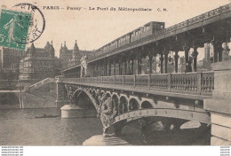 X12-75) PARIS - PASSY - LE  PONT DU METROPOLITAIN - Arrondissement: 16