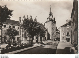 X12-21) BEAUNE (COTE D ' OR) LA PLACE MONGE ET LE BEFFROI - ( 2 SCANS ) - Beaune