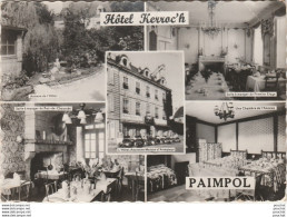 X14-22) PAIMPOL - HOTEL KERROC'H - 3 , QUAI LOTI  - PROPRIETAIRE : H. LUCAS - (2 SCANS) - Paimpol