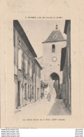 X14-47) DURAS PRES MARMANDE - LA VILLE PORTE DE LA VILLE - ( ANIMEE - HABITANTS - 2 SCANS ) - Sonstige & Ohne Zuordnung