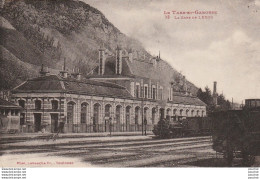 X15-82) LA GARE DE LEXOS (TARN ET GARONNE) - ( TRAIN  - 2 SCANS ) - Altri & Non Classificati