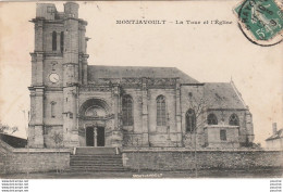 X16-60) MONTJAVOULT -  LA TOUR ET L ' EGLISE - Montjavoult