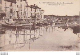 X19-13) MARTIGUES  (LA VENISE PROVENCALE) LE MIROIR DES OISEAUX - ( 2 SCANS) - Martigues