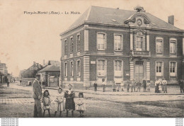 X21-02) FLAVY LE MARTEL (AISNE) LA MAIRIE - (TRES ANIMEE  - HABITANTS - 2 SCANS )  - Other & Unclassified