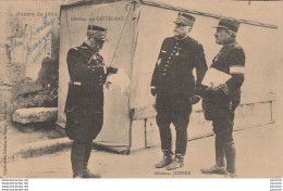 X23 - GUERRE DE 1914 - GENERAL DE CASTELNAU - GENERAL JOFFRE - ( 2 SCANS ) - War 1914-18