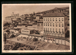 Cartolina Assisi, Albergo Giotto  - Sonstige & Ohne Zuordnung