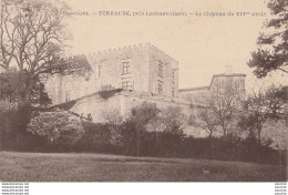 X25-32) GASCOGNE - TERRAUBE , PRES LECTOURE (GERS) LE CHATEAU - ( 2 SCANS ) - Sonstige & Ohne Zuordnung