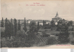 X25-32) AIGNAN (GERS)   VUE GENERALE  - ( 2 SCANS ) - Autres & Non Classés