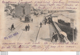 X27-76) LE HAVRE - PERSPECTIVE DU BOULEVARD MARITIME - ( TRAMWAY  - OBLITERATION DE 1904 -  2 SCANS ) - Zonder Classificatie