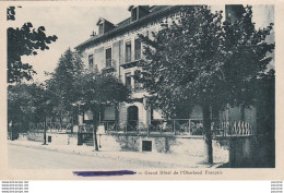 X27-38) BOURG D ' OISANS (ISERE) GRAND HOTEL DE L ' OBERLAND FRANCAIS - ( 2 SCANS ) - Bourg-d'Oisans