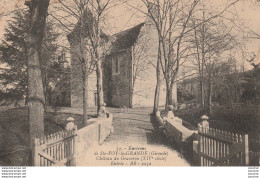 X27-33) ENVIRONS DE SAINTE FOY LA GRANDE (GIRONDE) CHATEAU DU  GRAVERON  - ENTREE - ( 2 SCANS ) - Other & Unclassified