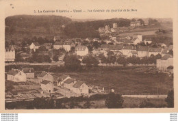 X27-19) USSEL (CORREZE) VUE GENERALE DU QUARTIER DE LA GARE - ( 2 SCANS ) - Ussel