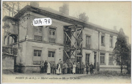 POISSY- HOPITAL AUXILIAIRE N°38- LE JARDIN- NON CIRCULEE - Poissy