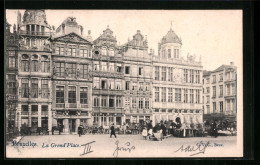 AK Brüssel / Bruxelles, La Grand Place  - Brussels (City)